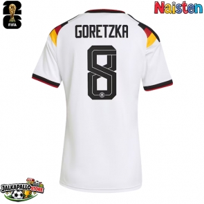 Saksa Leon Goretzka #8 Kotipaita Naisten MM-kisat 2026 Lyhythihainen
